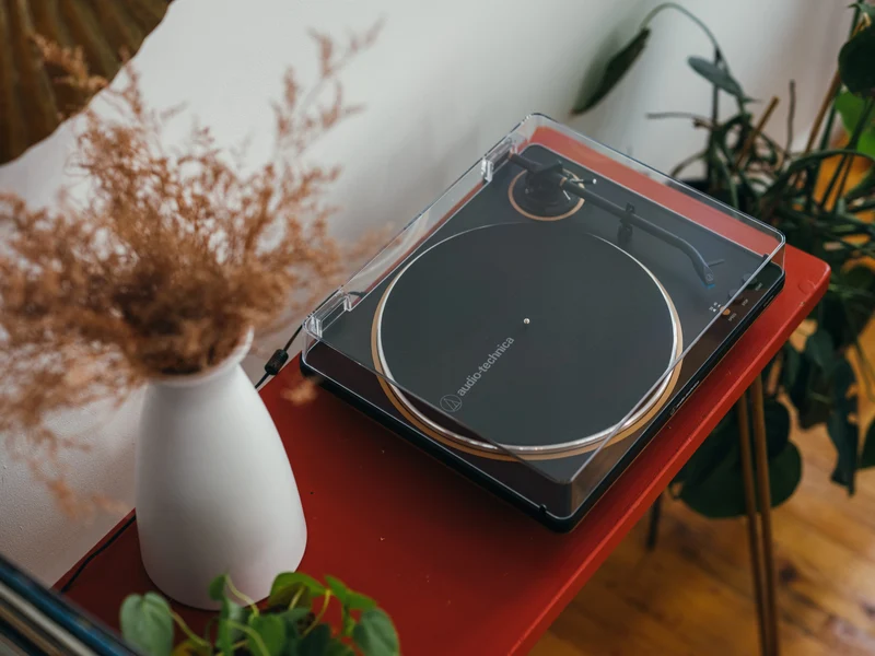 audio-technica AT-LP70XB - Table tournante à entraînement par courroie entièrement automatique