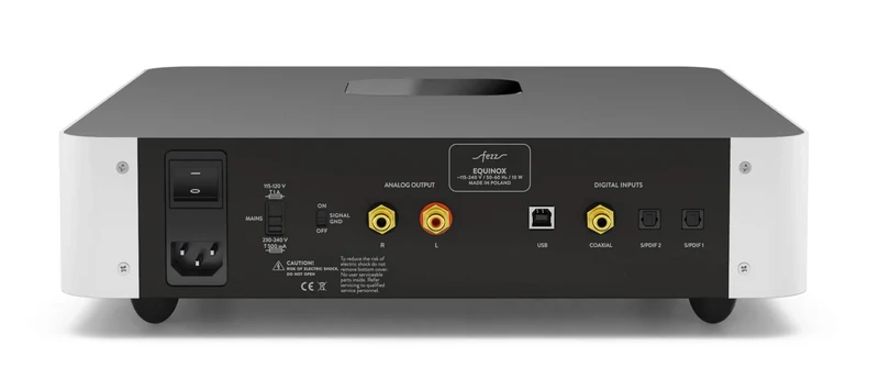 Fezz Audio Equinox - DAC Convertisseur Numérique/Analogique à tubes