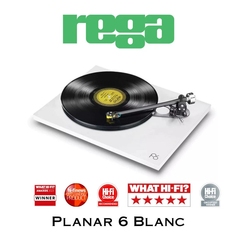 REGA Planar 6 - Table tournante avec cartouche Ania et alimentation NEO MK2 incluse