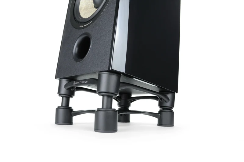 IsoAcoustics Aperta200 - Supports isolateurs inclinables pour enceintes acoustiques 75lb (paire)