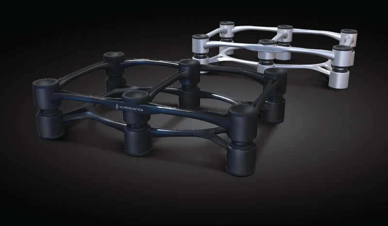 IsoAcoustics Aperta 300 - Supports isolateurs inclinables pour enceintes acoustiques 60lb (Unité)
