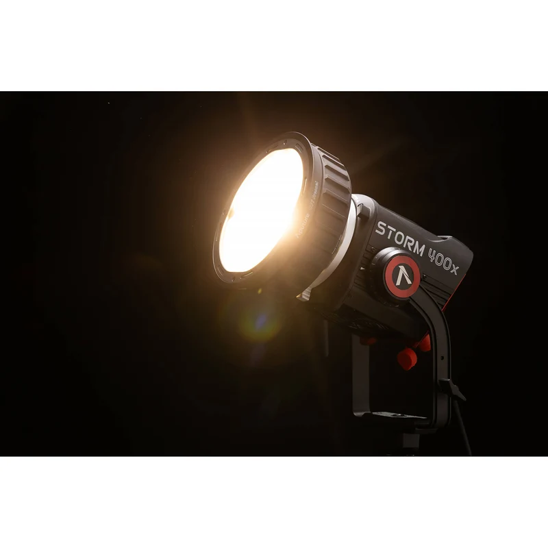 Aputure STORM 400x Tunable White LED Monolight (Gold Mount)