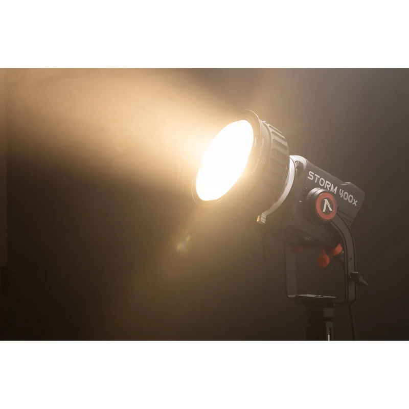 Aputure STORM 400x Tunable White LED Monolight (Gold Mount)