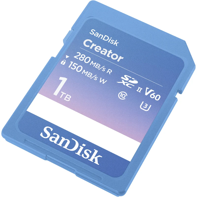 SanDisk 1TB Creator Series UHS-II SDXC Memory Card