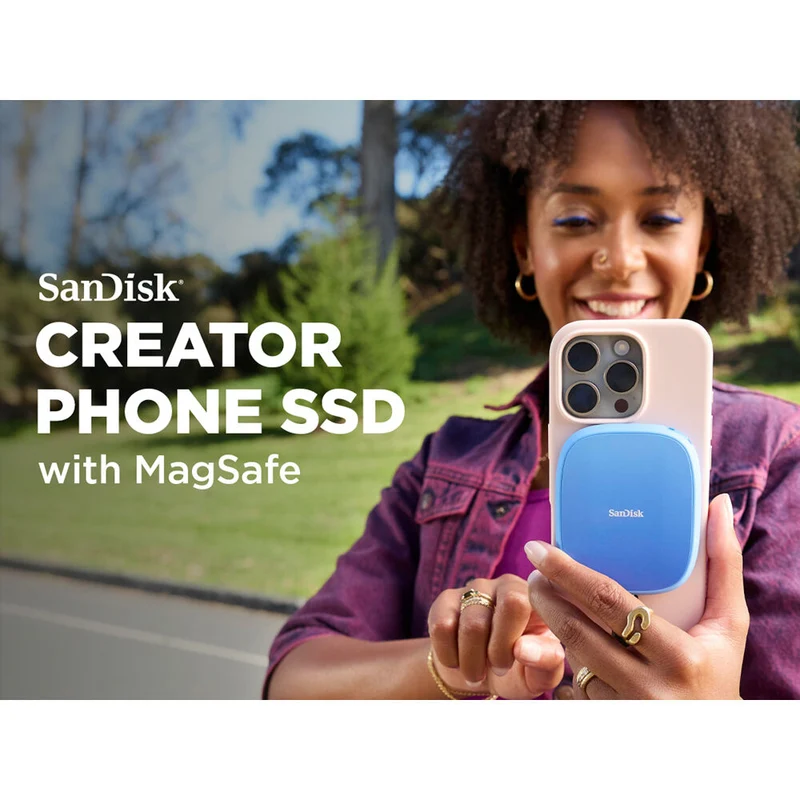 SanDisk 1TB Creator Phone USB 3.2 Gen 2 External SSD