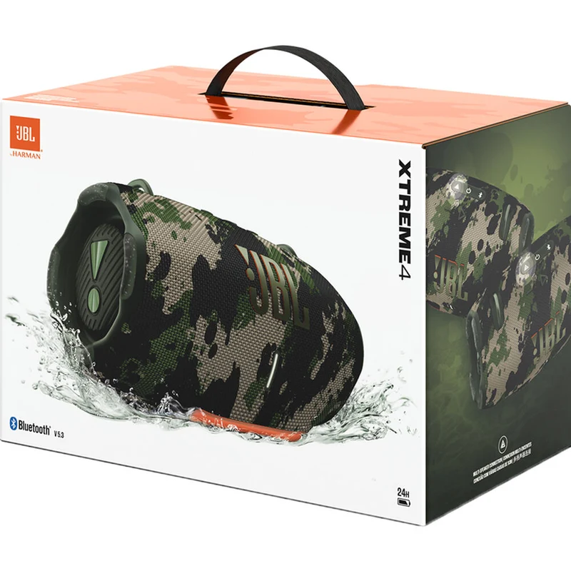 JBL Xtreme 4 Portable Wireless Waterproof Speaker (Camo)