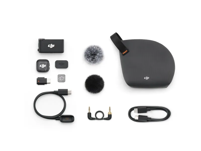 DJI Mic 3 Compact Wireless Microphone System/Recorder for Camera & Smartphone