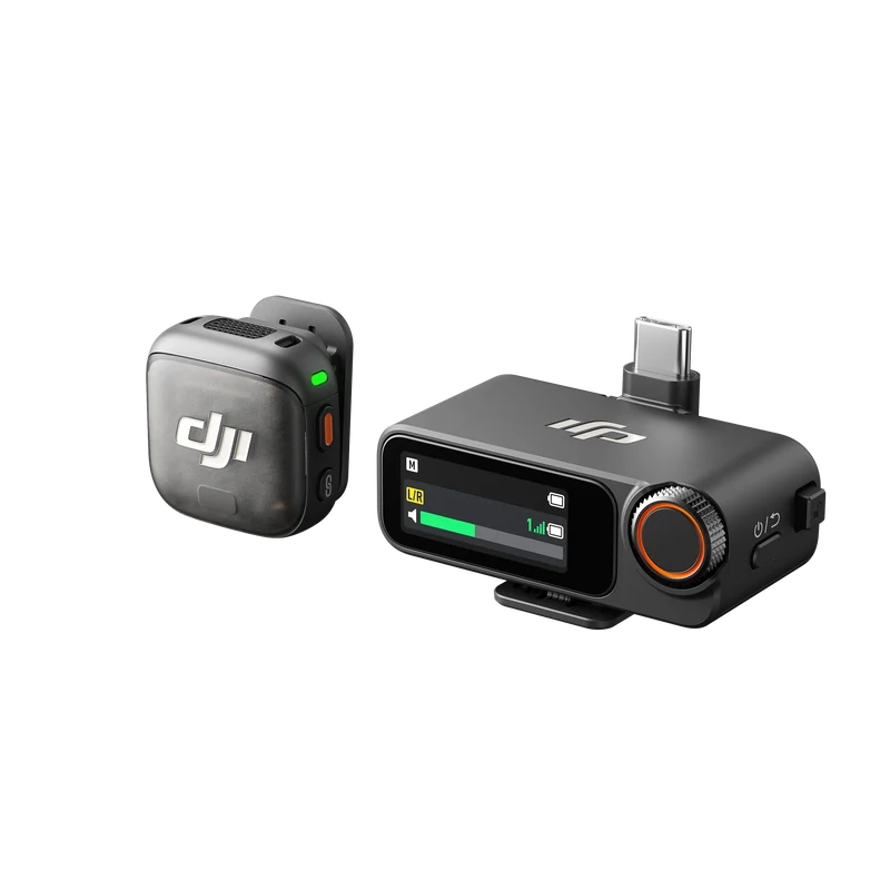DJI Mic 3 Compact Wireless Microphone System/Recorder for Camera & Smartphone