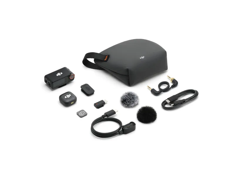 DJI Mic 3 Compact Wireless Microphone System/Recorder for Camera & Smartphone