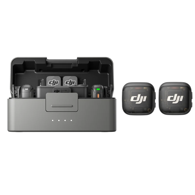 DJI Mic 3 2-Person Compact Wireless Microphone System/Recorder for Camera & Smartphone