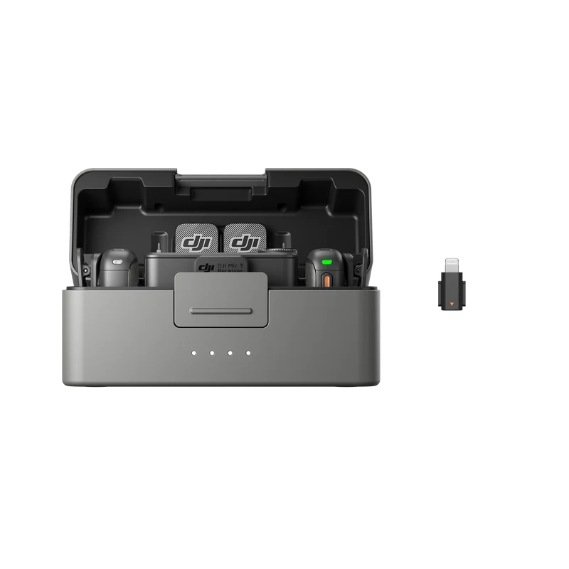 DJI Mic 3 2-Person Compact Wireless Microphone System/Recorder for Camera & Smartphone