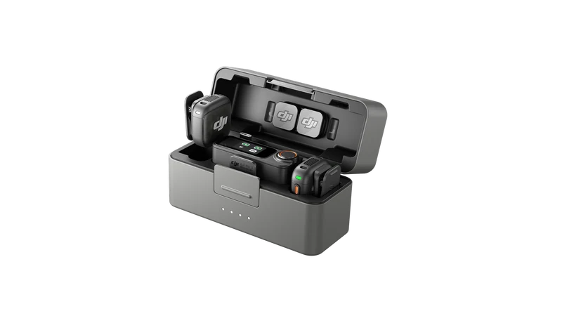 DJI Mic 3 2-Person Compact Wireless Microphone System/Recorder for Camera & Smartphone