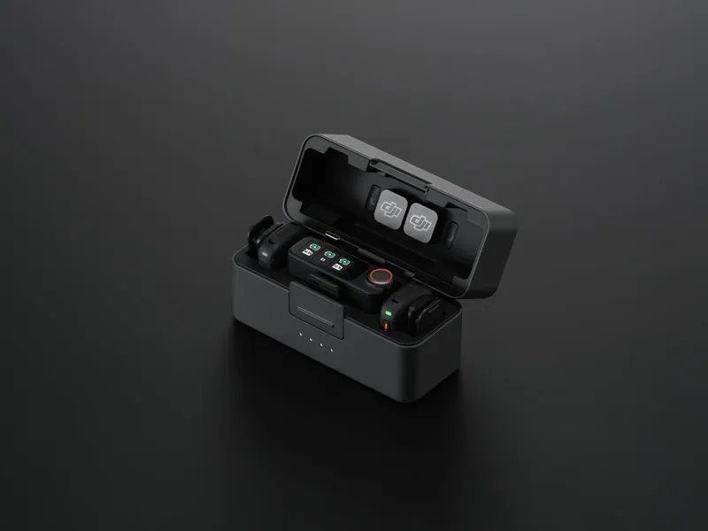 DJI Mic 3 2-Person Compact Wireless Microphone System/Recorder for Camera & Smartphone