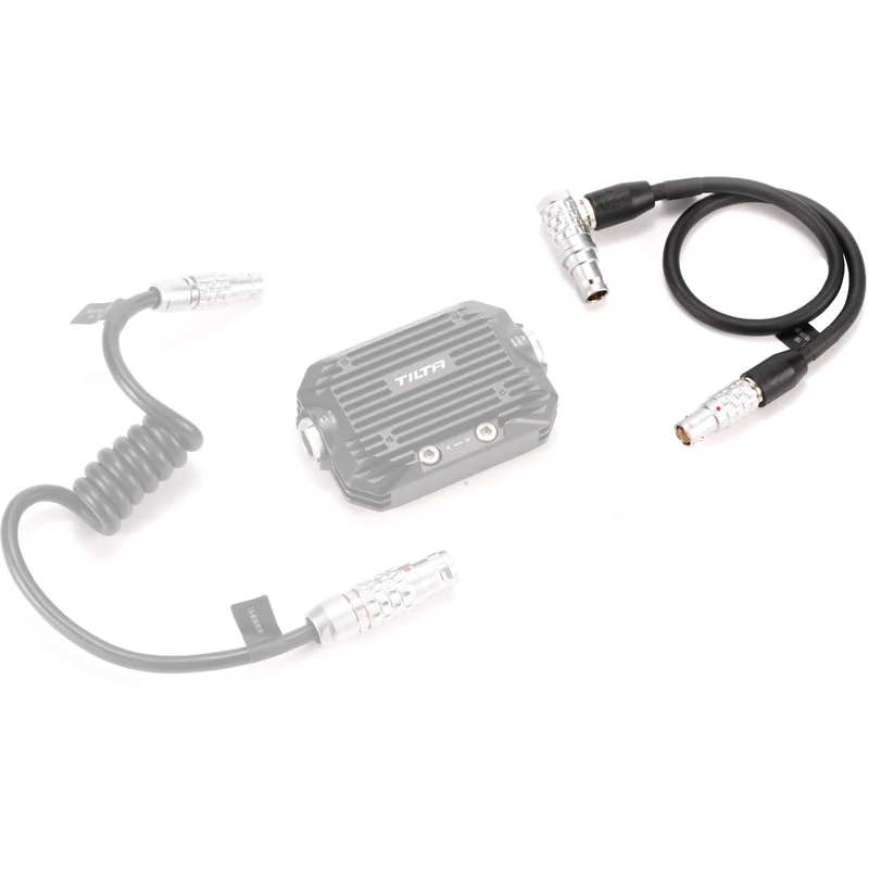Tilta 4-Pin Right Angle Male to 4-Pin Female Power Cable (30cm)