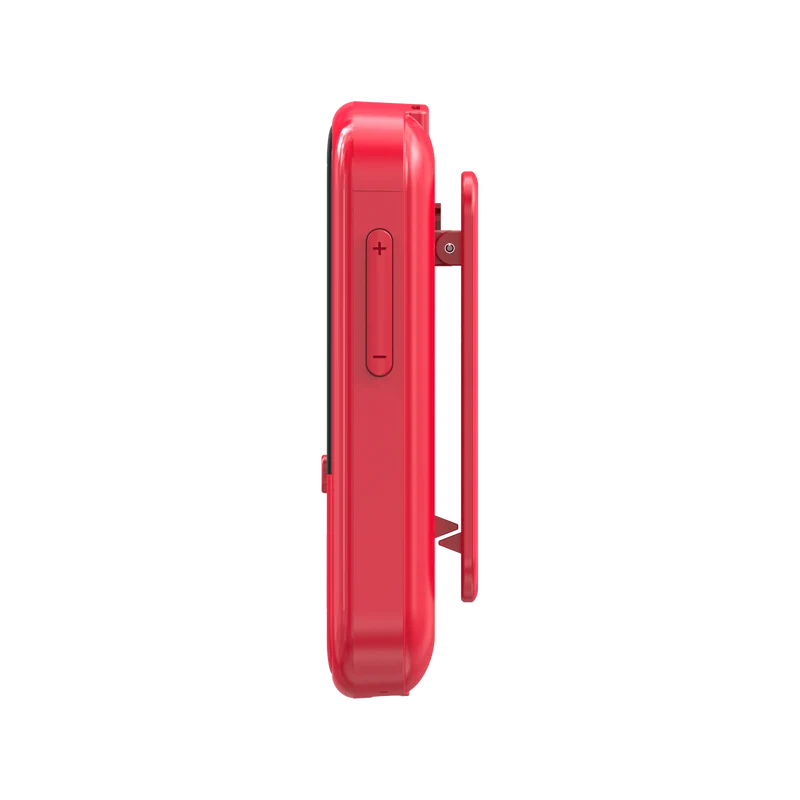 Greentouch Klip Mini 64GB MP3 Player - With SD Slot - Red
