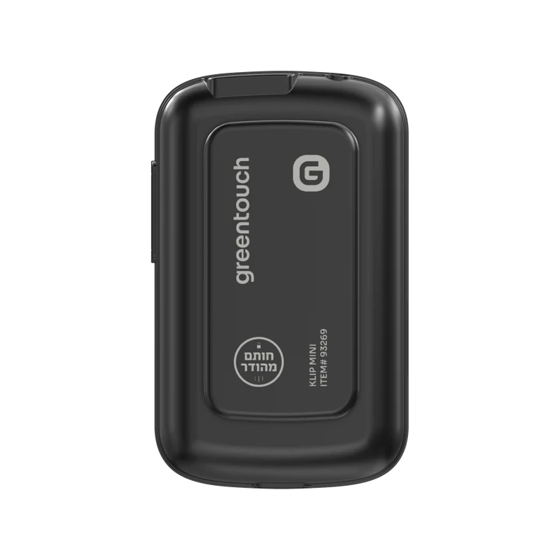 Greentouch Klip Mini 64GB MP3 Player - With SD Slot - Black