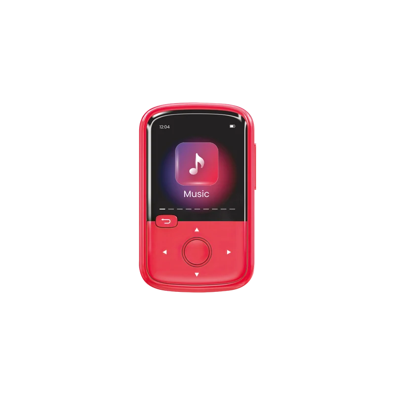 Greentouch Klip Mini 128GB MP3 Player - NO SD Slot - Red
