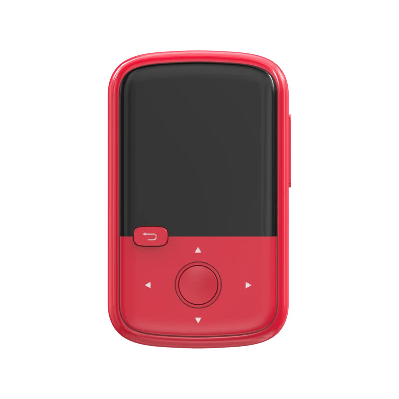 Greentouch Klip Mini 128GB MP3 Player - NO SD Slot - Red