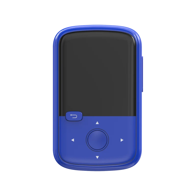 Greentouch Klip Mini 128GB MP3 Player - NO SD Slot - Blue