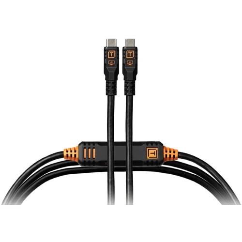 Tether Tools TetherPro Optima USB-C Cable (15', Non-Reflective Black)