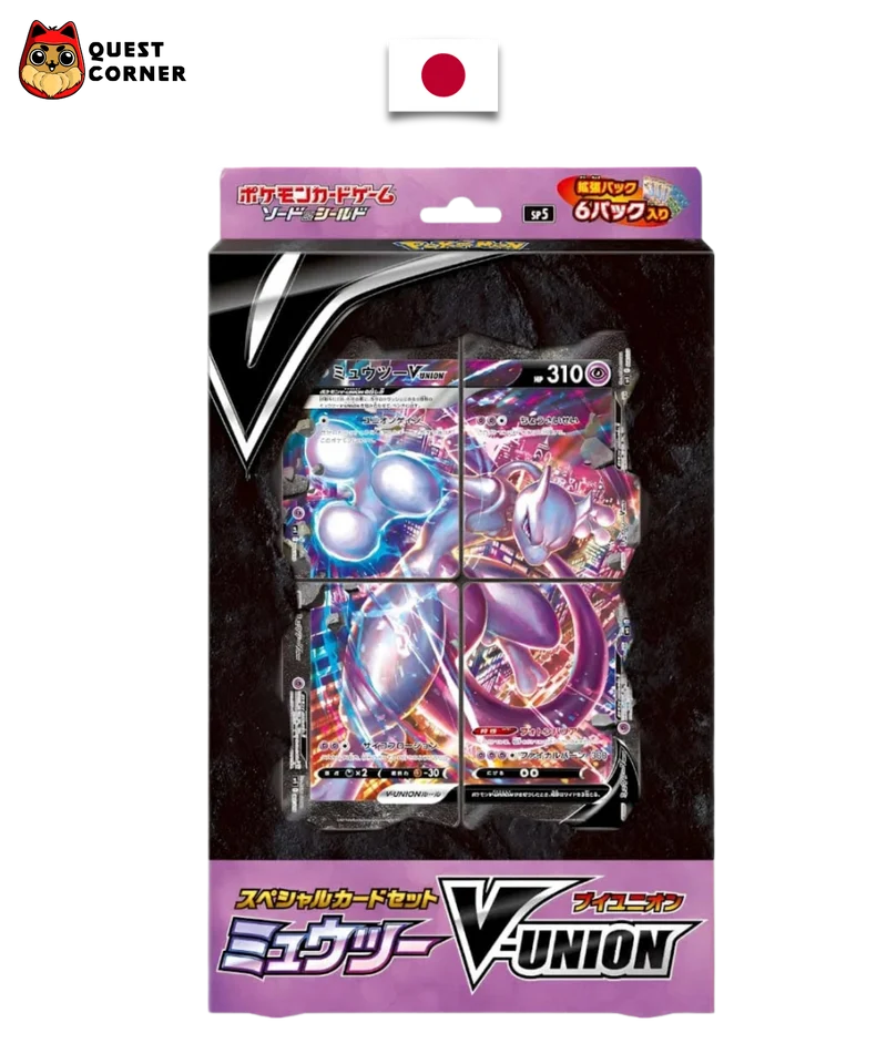 Coffret Pokémon – Mewtwo V-Union – Japonais