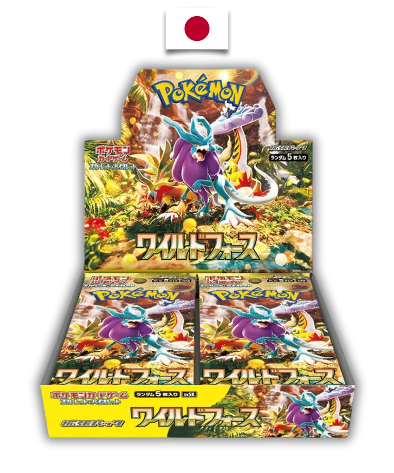 Display Pokémon – Wild Force – SV5K – Japonais