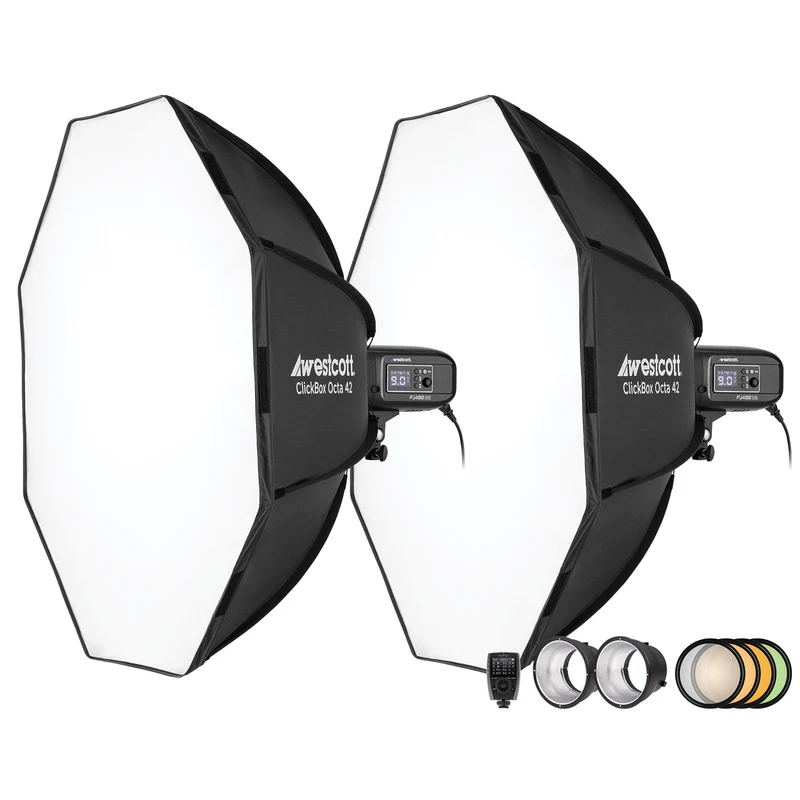 Westcott FJ400-SE 2-Light Studio Strobe Kit with FJ-X3 S Wireless Trigger for Sony Cameras (110V)