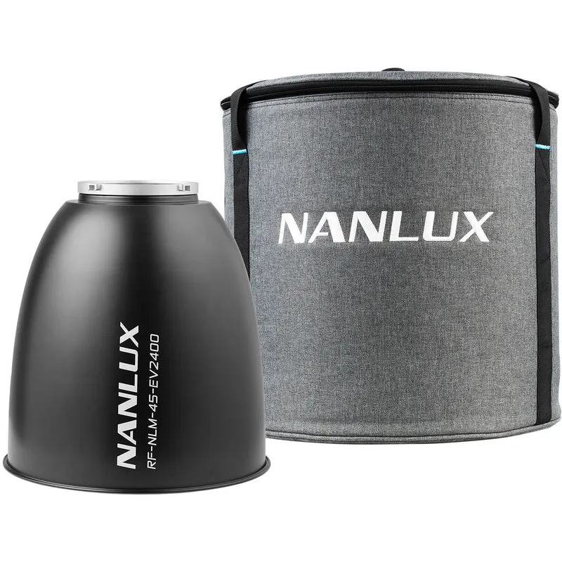 Nanlux Evoke 2400B Bi-color Spot Light with Reflector 45° in Flight case