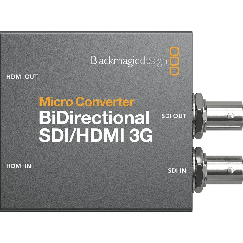 Blackmagic Design Micro Converter- Bidirectional SDI to HDMI 3G without PSU
