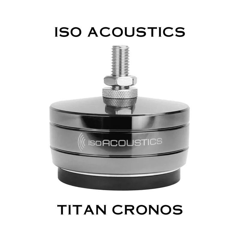 IsoAcoustics GAIA TITAN CRONOS (4) - Amortisseurs de vibrations enceintes 620 lbs