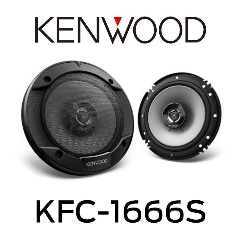 Kenwood KFC-1666S | Haut-parleur coaxial 6.5"