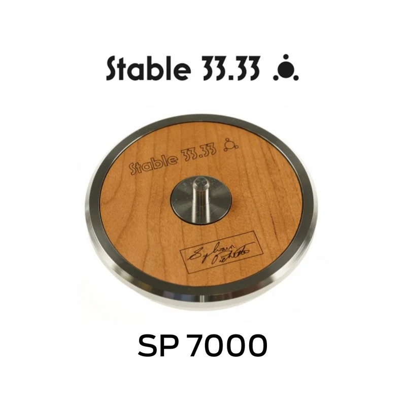 Plateaux de transit pour vinyles en Acetal Delrcin 3''7/8 de 190g