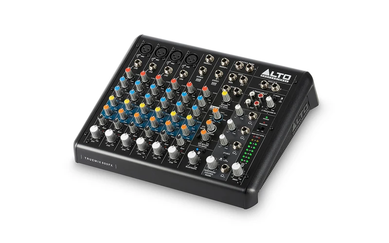 ALTO TRUEMIX800FX - Mixeur compact 8 canaux avec USB, Bluetooth et Alesis Multi-FX