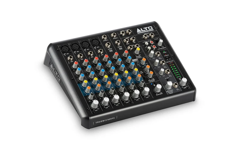 ALTO TRUEMIX800FX - Mixeur compact 8 canaux avec USB, Bluetooth et Alesis Multi-FX