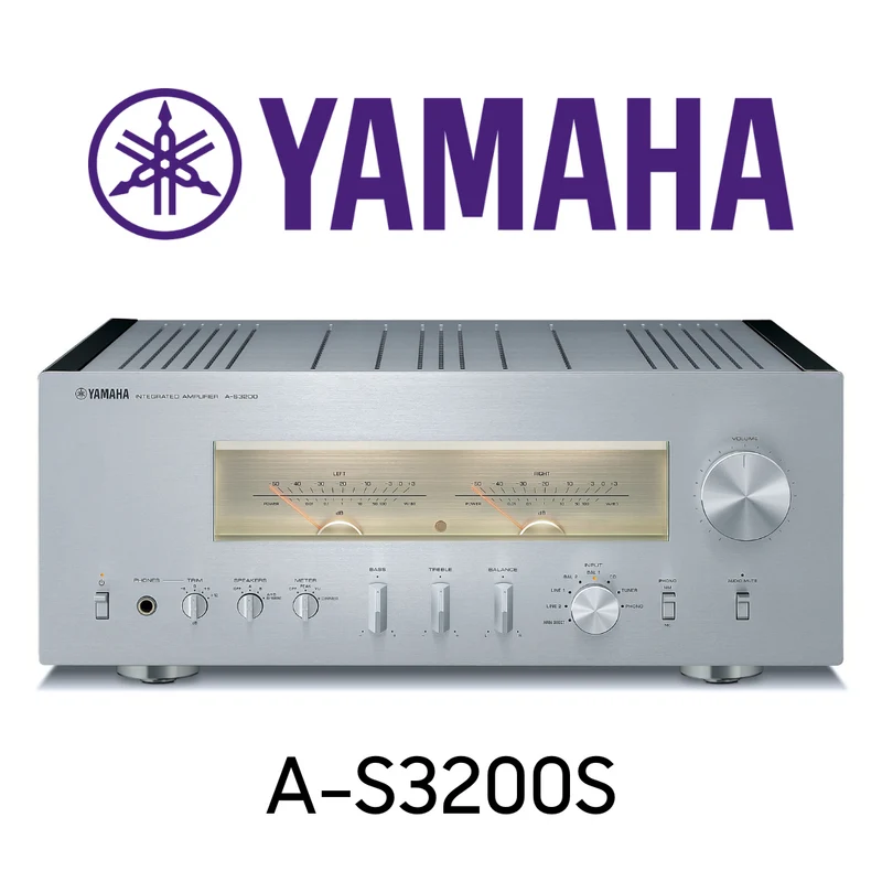 Yamaha AS3200 - Amplificateur stéréo intégré 100Watts par canal, entrée phono, HP A/B
