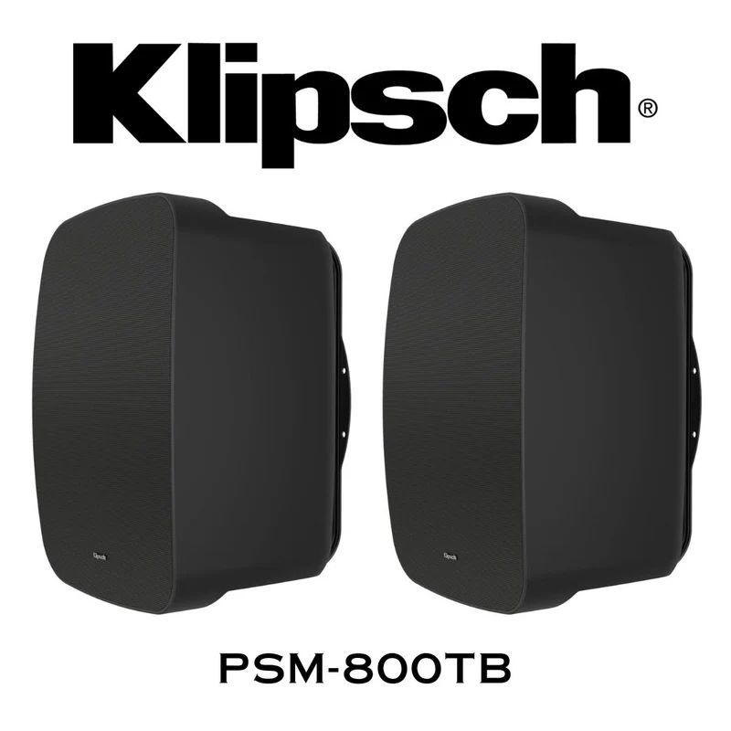 Klipsch PSM800T - Haut-parleur d'intérieur/extérieur 8'' professionnel 70V (Prix unitaire)