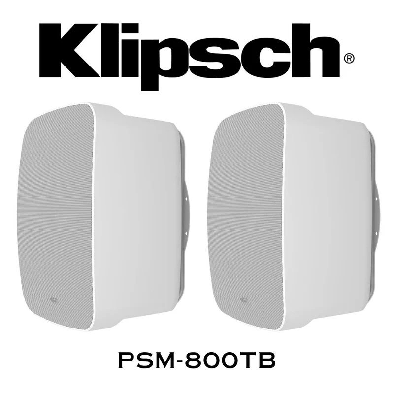 Klipsch PSM800T - Haut-parleur d'intérieur/extérieur 8'' professionnel 70V (Prix unitaire)