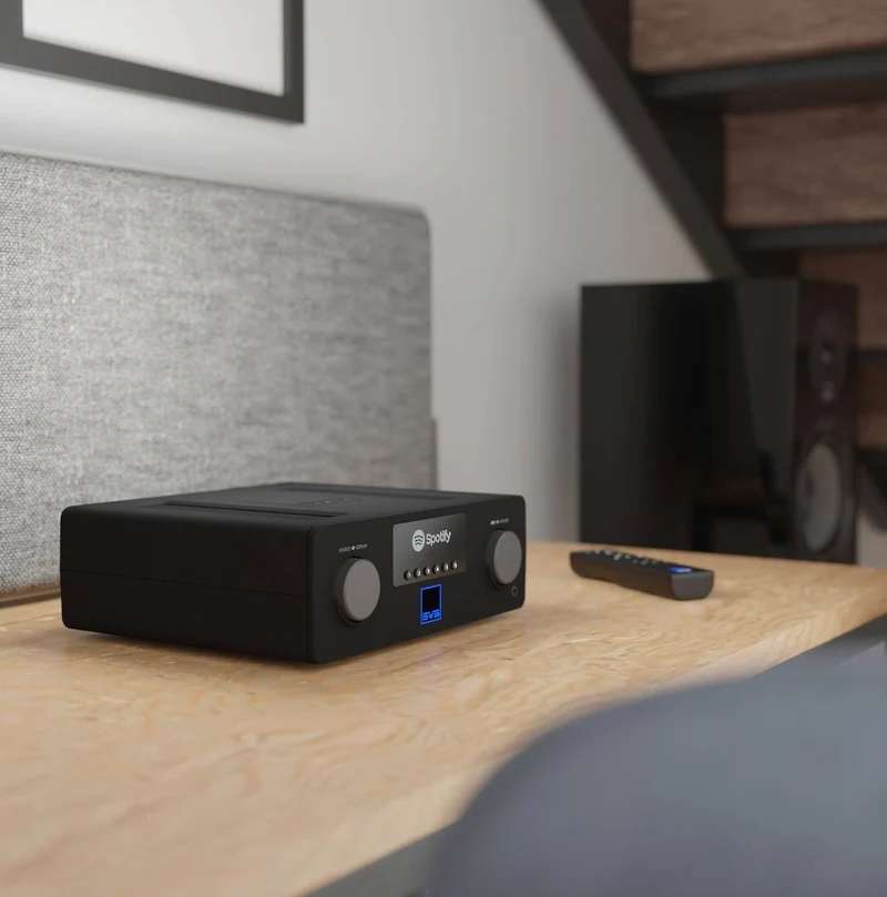 SVS Prime Wireless Pro Soundbase - Amplificateur 150Watts x 2 (300Watts) multipièce sans fil avec Bluetooth® intégrés