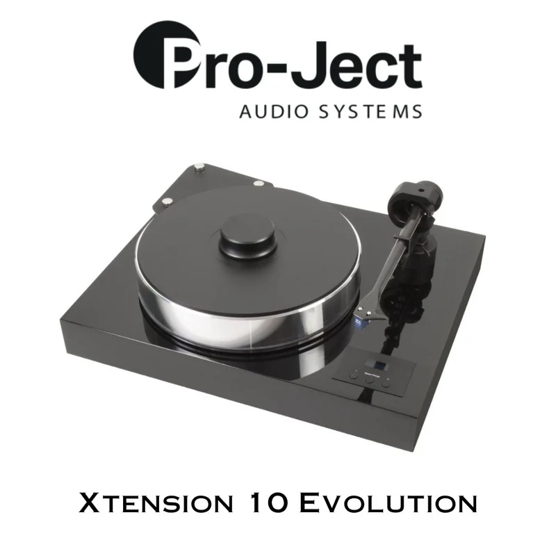 Pro-Ject Xtension10Evolution - Table tournante vinyle haut de gamme avec bras de lecture 10" Piano