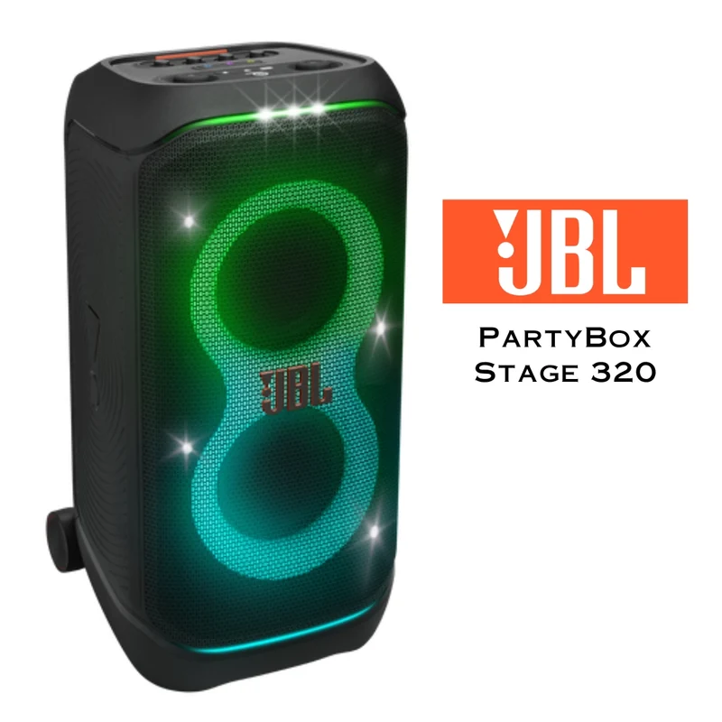 JBL Part Box Stage 320 - Enceinte de soirée 240Watts portable