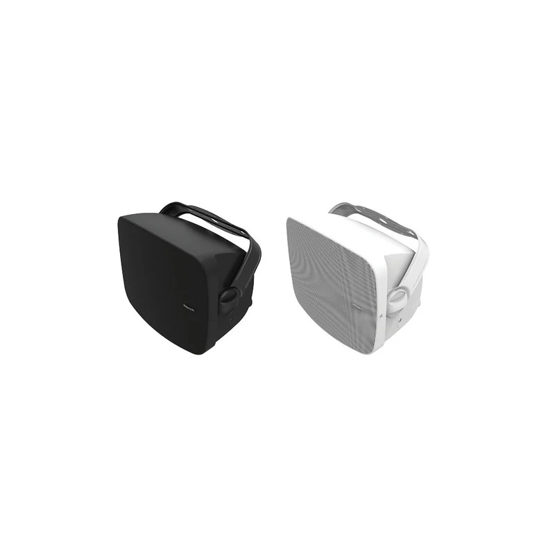 Klipsch RSM400B - Enceintes d'extérieur, woofer 4'', Horn 3/4'', résistantes aux intempéries et à la pluie