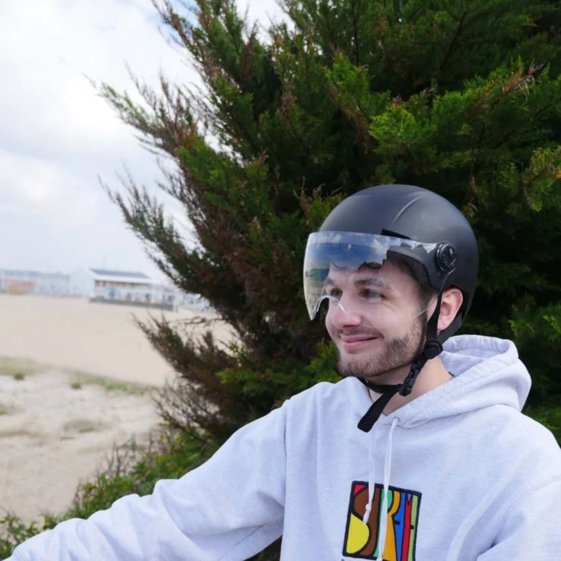Casque CoolRide à visière Trendy
