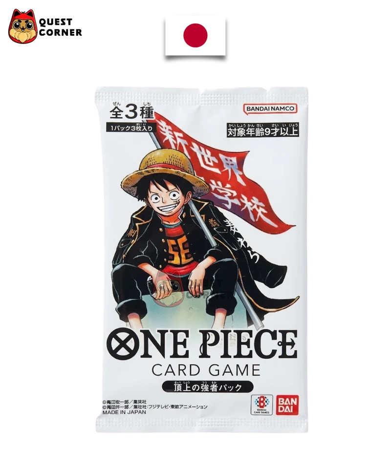 Booster Promo One Piece Card Game – Saikyō Jump – Top Strongest Pack – Japonais