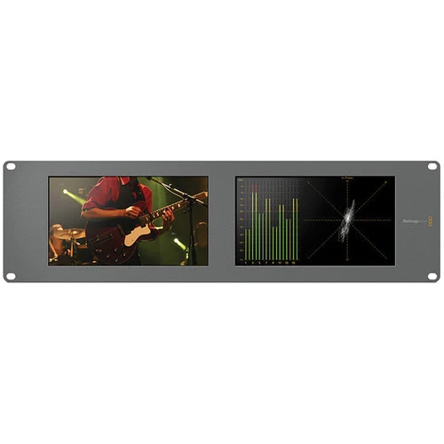 Blackmagic Design SmartScope Duo 4K with Dual 8in LCD Displays