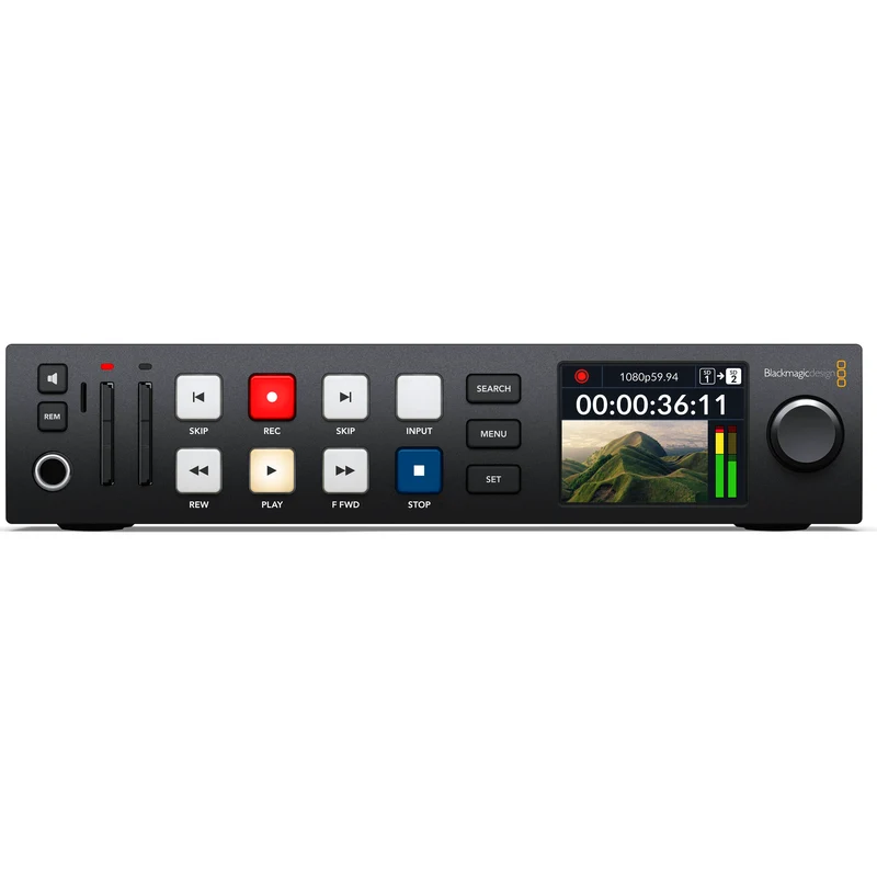 Blackmagic Design HyperDeck Studio HD Plus Professional Broadcast Deck
