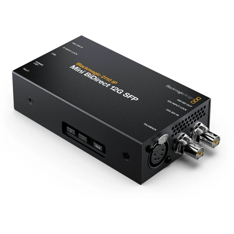 Blackmagic Design 2110 IP Converter - Mini BiDirect 12G SFP to SMPTE-2110