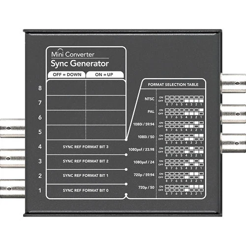 Blackmagic Design Mini Converter Sync Generator with 6 BNC Outputs