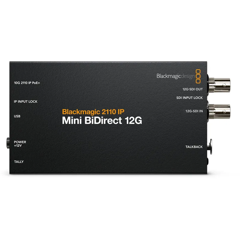 Blackmagic Design 2110 IP Presentation Converter with USB-C & HDMI Connections