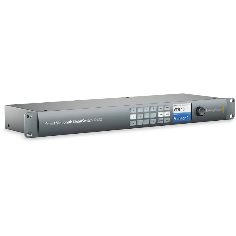 Blackmagic Design Smart Videohub CleanSwitch 12x12 with Built-In Sync