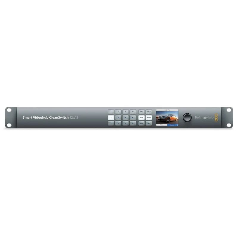 Blackmagic Design Smart Videohub CleanSwitch 12x12 with Built-In Sync